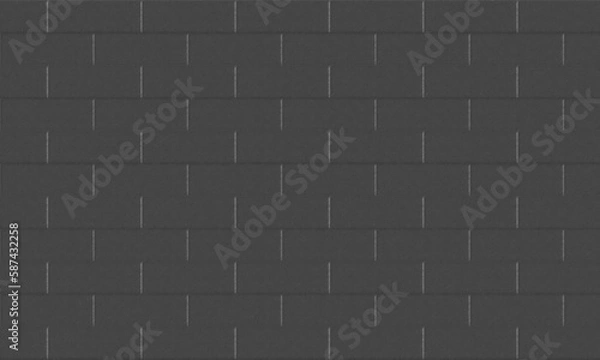 Obraz black brick background