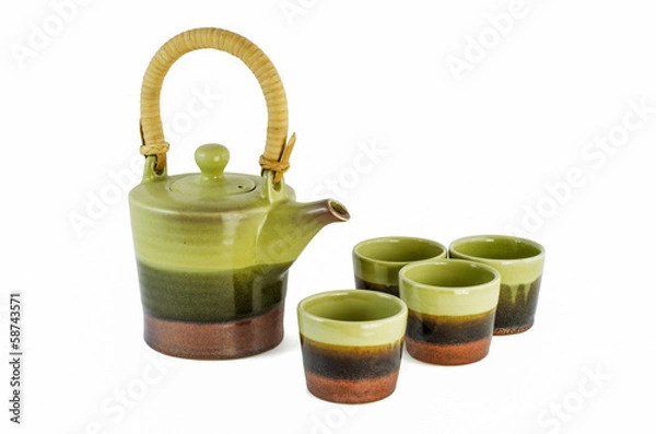 Fototapeta Tea set