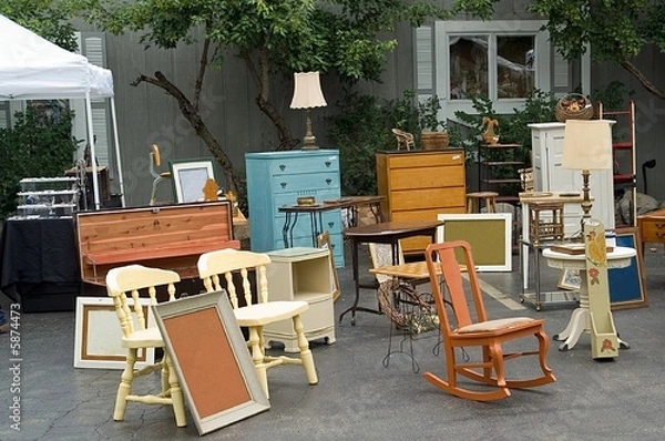 Fototapeta Pchli targ