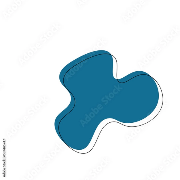 Fototapeta Bloobs Element