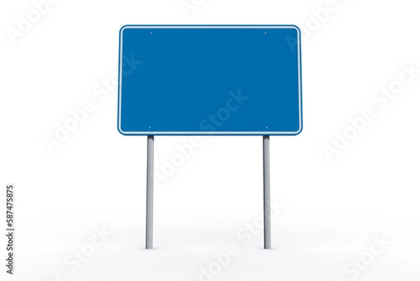 Obraz Niebieski billboard