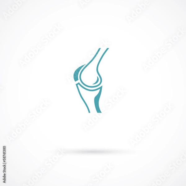 Obraz Znak stawu kolanowego