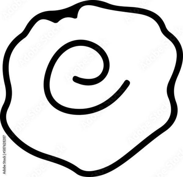 Fototapeta doodle narutomaki