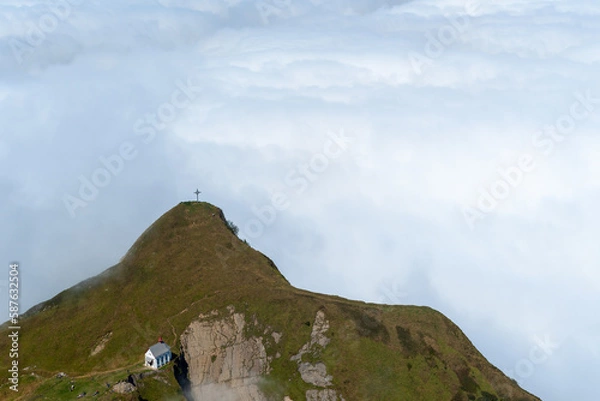 Fototapeta 山上の教会
