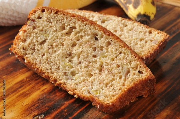 Fototapeta Banana bread