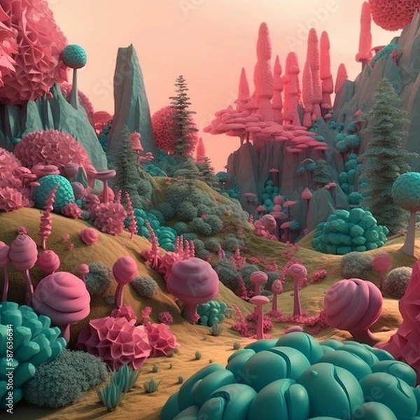 Fototapeta Enchanted Forest