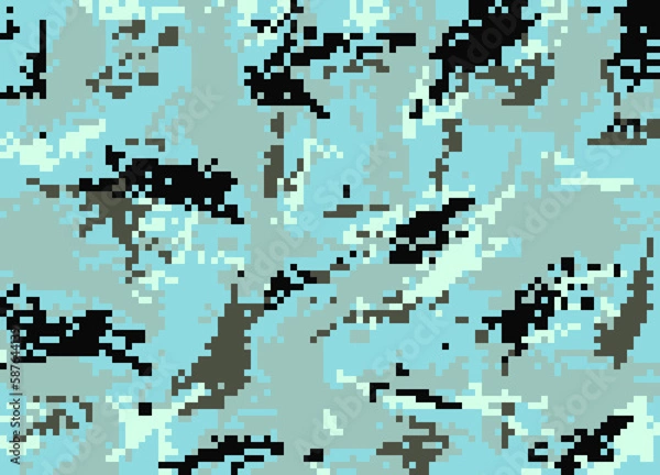 Fototapeta pattern, illustration, pixel, color, texture, design, wallpaper, digital, shape, element, art, geometric, world