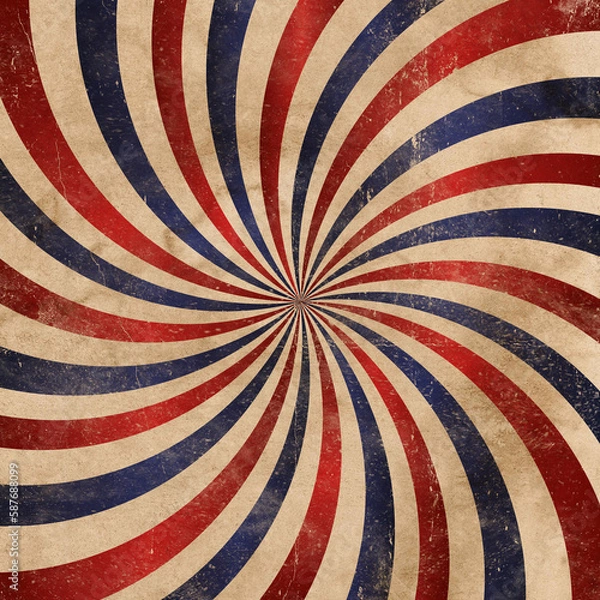 Fototapeta retro background with rays