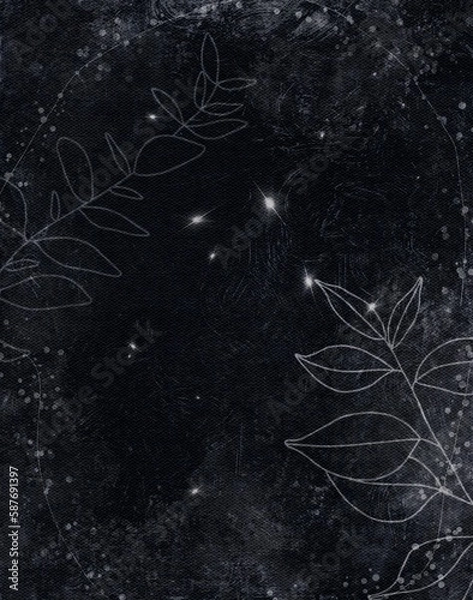 Obraz background with stars