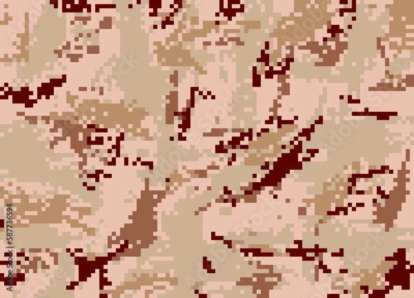 Obraz pattern, illustration, pixel, color, texture, design, wallpaper, digital, shape, element, art, geometric, world