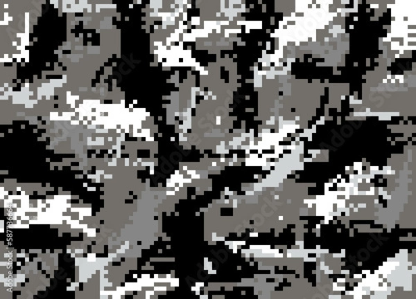 Obraz pattern, illustration, pixel, color, texture, design, wallpaper, digital, shape, element, art, geometric, world