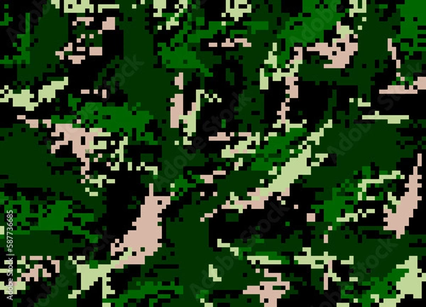 Obraz pattern, illustration, pixel, color, texture, design, wallpaper, digital, shape, element, art, geometric, world