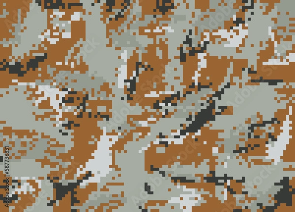 Obraz pattern, illustration, pixel, color, texture, design, wallpaper, digital, shape, element, art, geometric, world