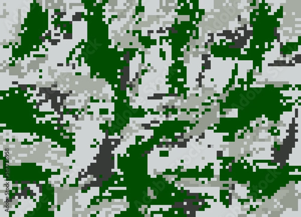 Obraz pattern, illustration, pixel, color, texture, design, wallpaper, digital, shape, element, art, geometric, world
