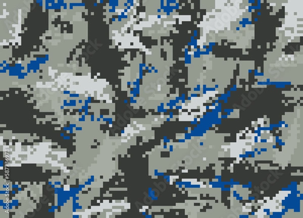 Obraz pattern, illustration, pixel, color, texture, design, wallpaper, digital, shape, element, art, geometric, world