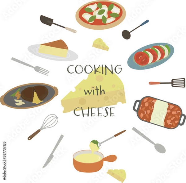 Fototapeta チーズ