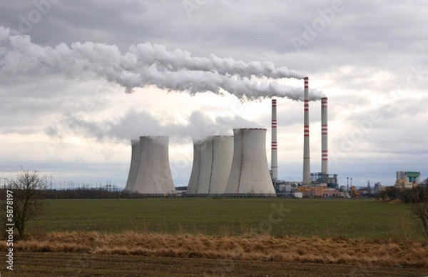 Obraz Coal power plant