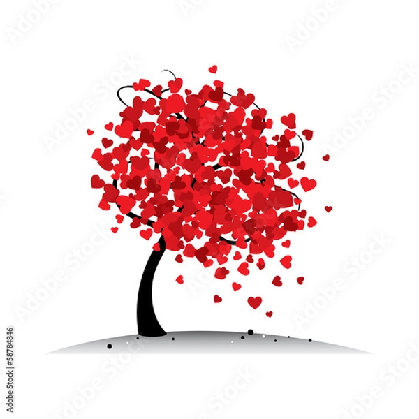 Obraz love tree