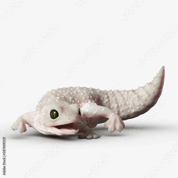 Obraz Gecko Reptile 3D CGI Render