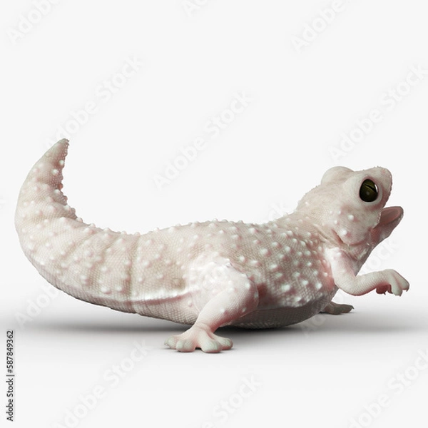 Obraz Gecko Reptile 3D CGI Render