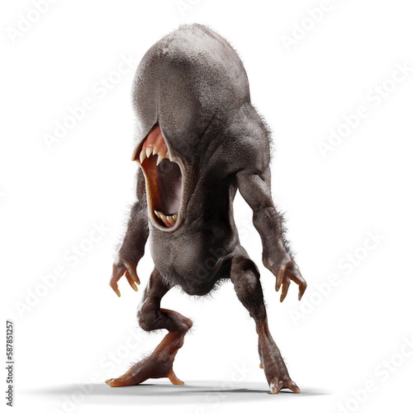 Obraz Tick Monster 3D CGI Render