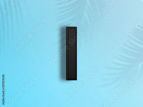 Fototapeta 3D rendering of Alphabets