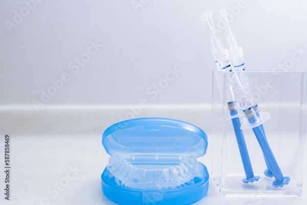 Obraz 白くて清潔な歯をホワイトニングで