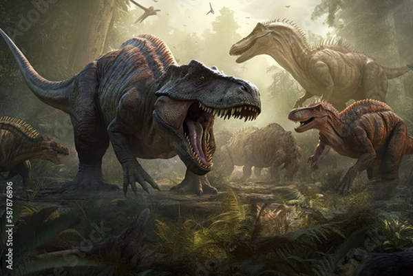 Fototapeta Dinozaur tyranozaur rex