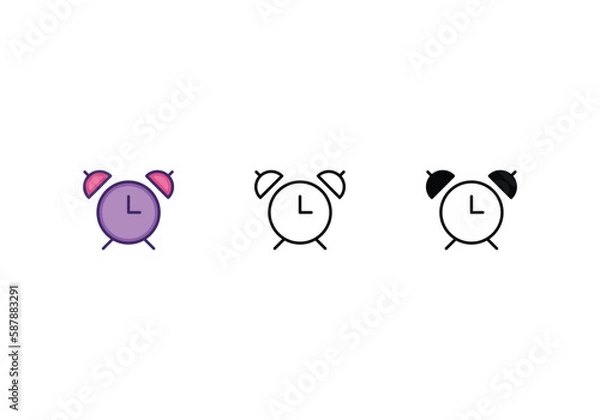 Obraz Alram icon vector stock.