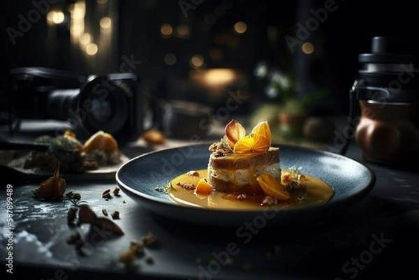 Fototapeta Creative Fine Dining Dish