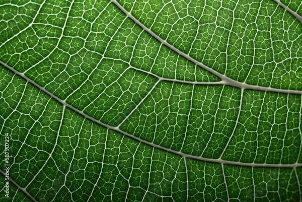 Fototapeta green leaf texture