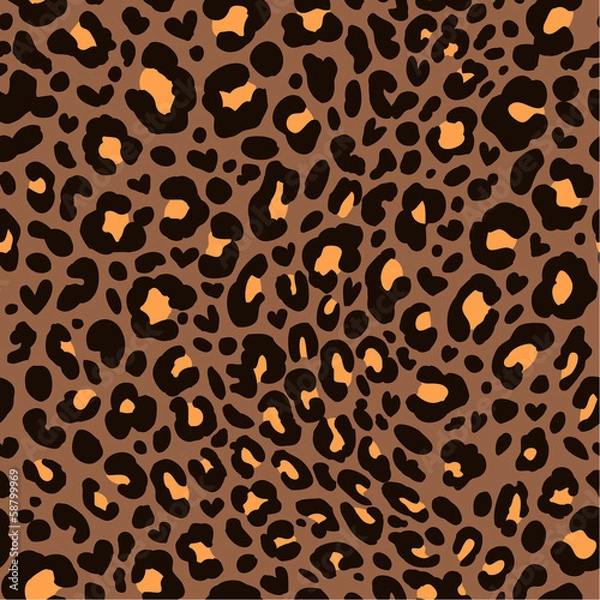 Fototapeta cool animal seamless print