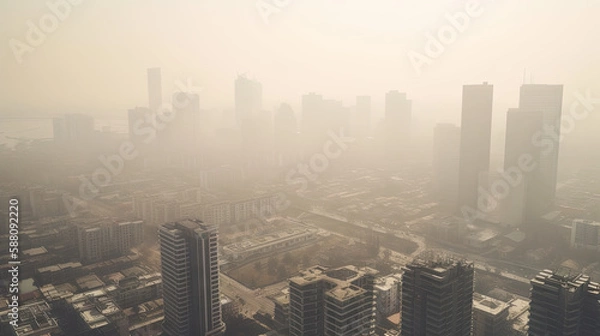 Fototapeta climate change, Generative AI