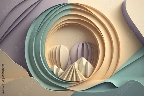 Obraz 3d abstract background
