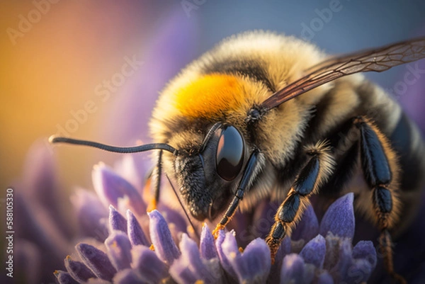 Obraz Bee on a flower