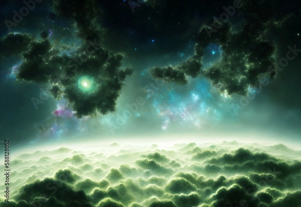 Obraz SciFi Landscape