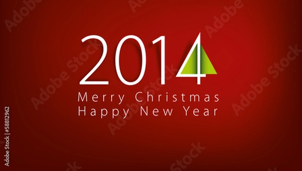 Obraz HAPPY NEW YEAR 2014