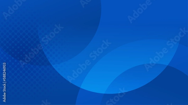 Obraz beautiful abstract blue design background