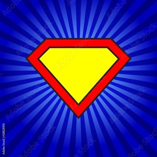 Fototapeta Super logo