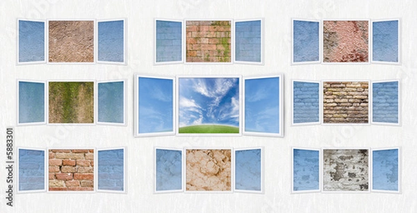 Fototapeta Conceptual shot of freedom and dreaming