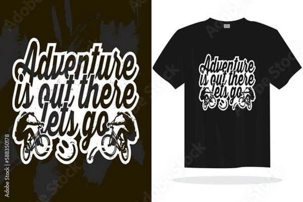 Obraz Print ready inspirational typography lettering quotes vector t shirt design template