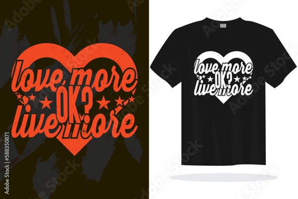 Obraz Print ready inspirational typography lettering quotes vector t shirt design template