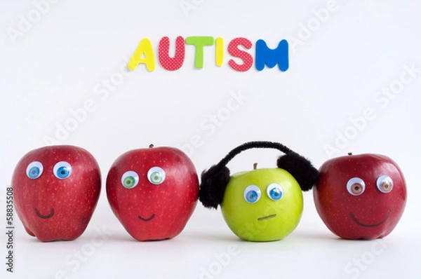 Obraz Autism Apple Series