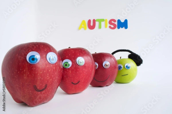 Obraz Autism Apple Series