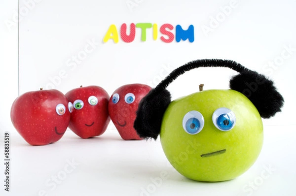 Obraz Autism Apple Series