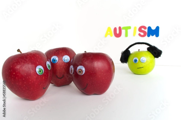 Obraz Autism Apple Series