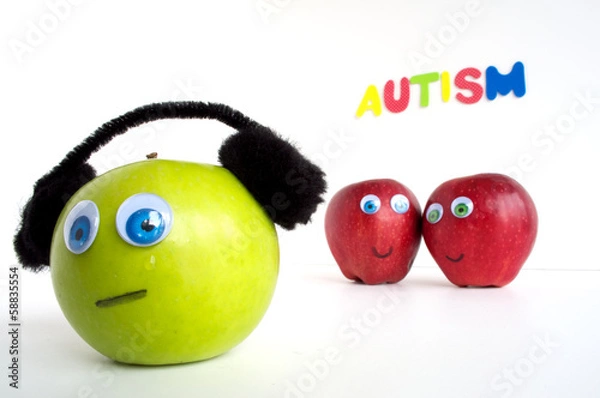 Obraz Autism Apple Series