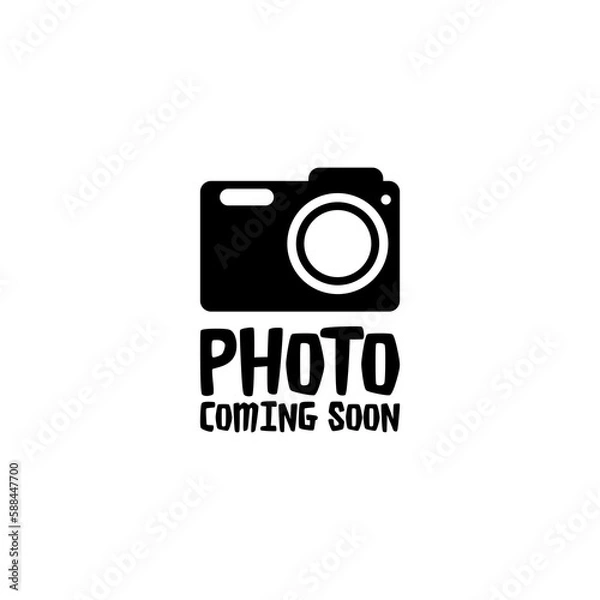Obraz Photo coming soon icon isolated on transparent background