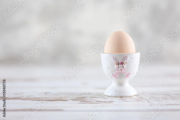 Obraz egg on a table
