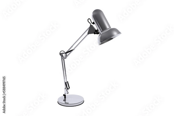 Fototapeta Digitally generated image of electric lamp